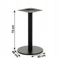 Noga do stolika okrągła 40 cm okrągła Czarna Metal PROMOCJA Kod: 7047