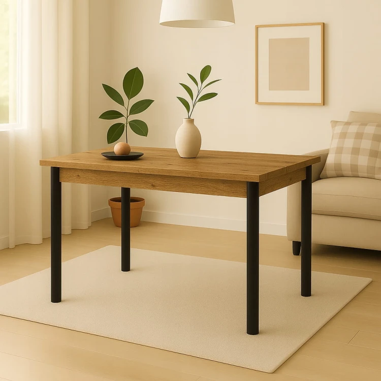 Stół blat do kantu 60 x 100 cm blat grub.18mm Dąb Sonoma PROMOCJA Kod:6260K