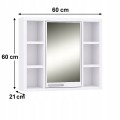 Szafka łazienkowa wisząca Półka 60 cm Biały Alaska PROMOCJA Kod: 5265