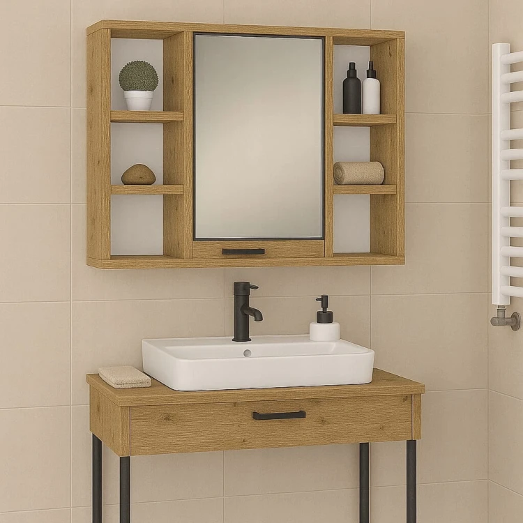 Szafka łazienkowa wisząca Półka 60 cm Biały Alaska PROMOCJA Kod: 5265