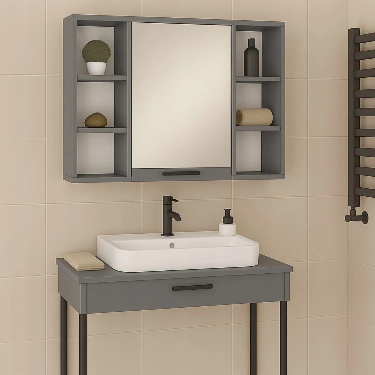 Szafka łazienkowa wisząca Półka 60 cm Biały Alaska PROMOCJA Kod: 5265