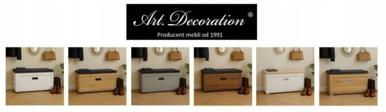 Szafka na buty z siedziskiem 70 cm Dąb Craft Złoty PROMOCJA Kod: 5410