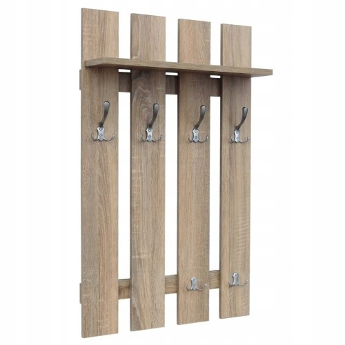 Wieszak na ubrania Garderoba 60cm x 100cm Dąb Sonoma PROMOCJA Kod: 5337