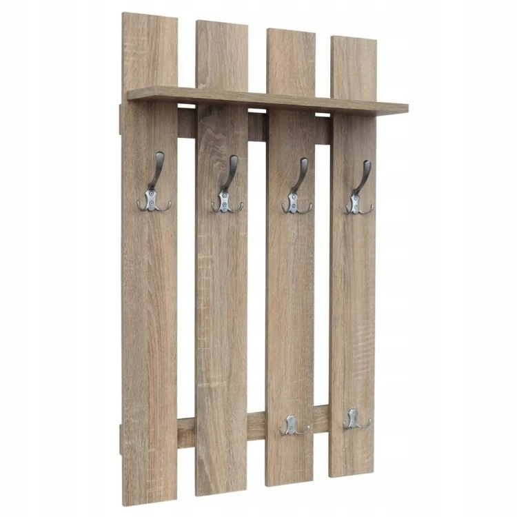 Wieszak na ubrania Garderoba 60cm x 100cm Dąb Sonoma PROMOCJA Kod: 5337