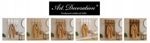 Wieszak na ubrania Garderoba 60cm x 100cm Dąb Sonoma PROMOCJA Kod: 5337