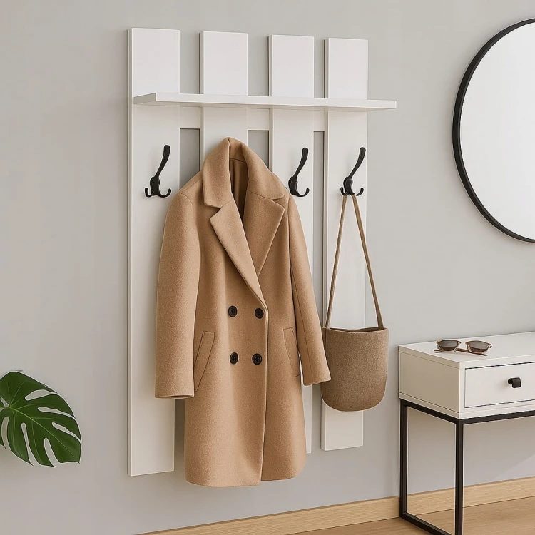 Wieszak na ubrania Garderoba 60cm x 100cm Dąb Sonoma PROMOCJA Kod: 5337