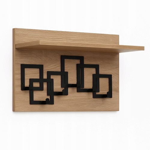 Wieszak na ubrania Garderoba 40cm x 60cm Dąb Sonoma PROMOCJA Kod: 5369