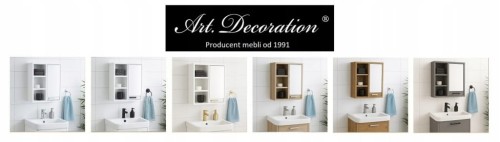 Szafka łazienkowa wisząca Półka 50 cm Biały Alaska PROMOCJA Kod: 5263