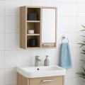 Szafka łazienkowa wisząca Półka 50 cm Biały Alaska PROMOCJA Kod: 5263