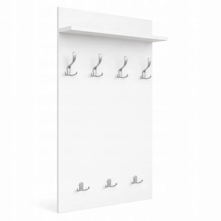 Wieszak na ubrania Garderoba 60cm x 100cm Biała Alaska PROMOCJA Kod: 5338