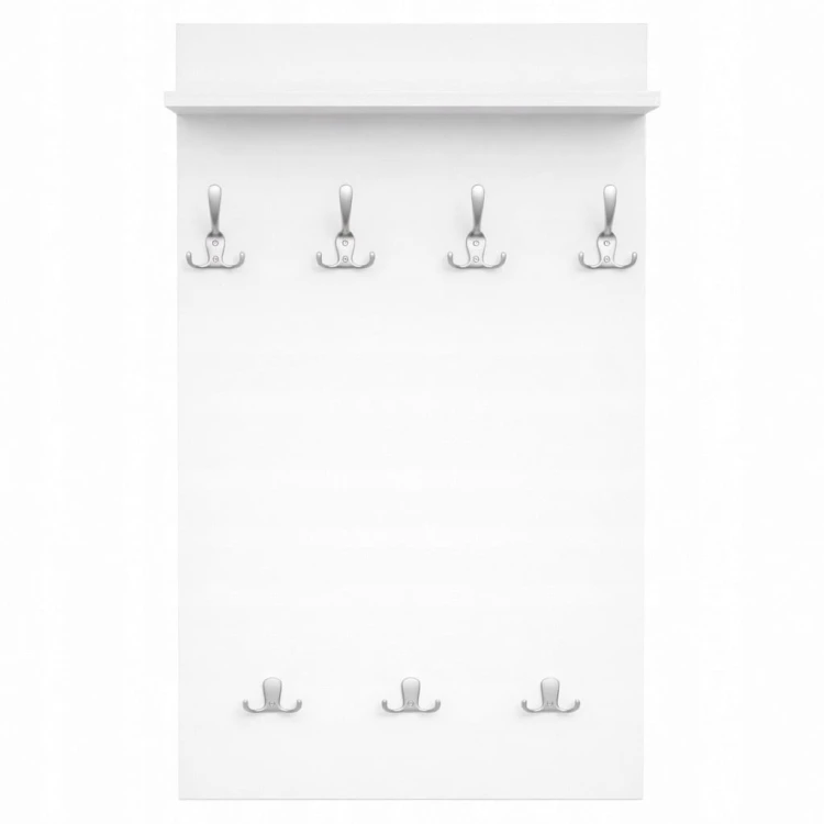 Wieszak na ubrania Garderoba 60cm x 100cm Biała Alaska PROMOCJA Kod: 5338