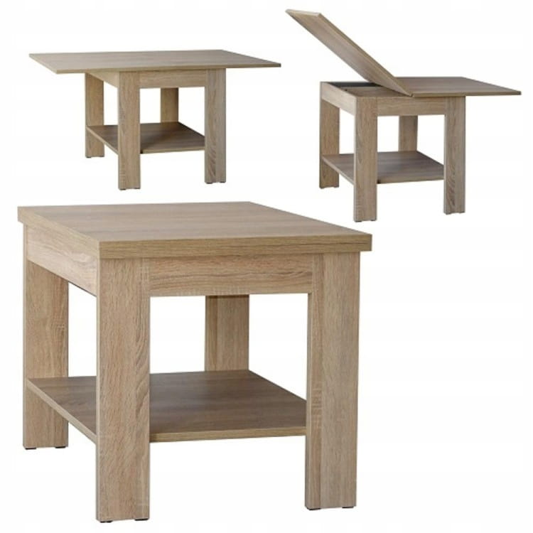 Stolik Stół rozkładany Ława Dąb Sonoma PROMOCJA Kod: 5743