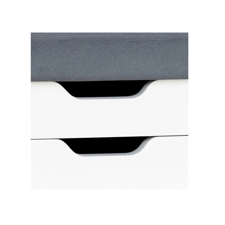 Szafka na buty z siedziskiem 70 cm Biała Alaska Promocja Kod:5127