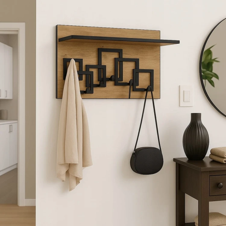 Wieszak na ubrania Garderoba 40cm x 60cm Biały Alaska MIX PROMOCJA Kod:5370