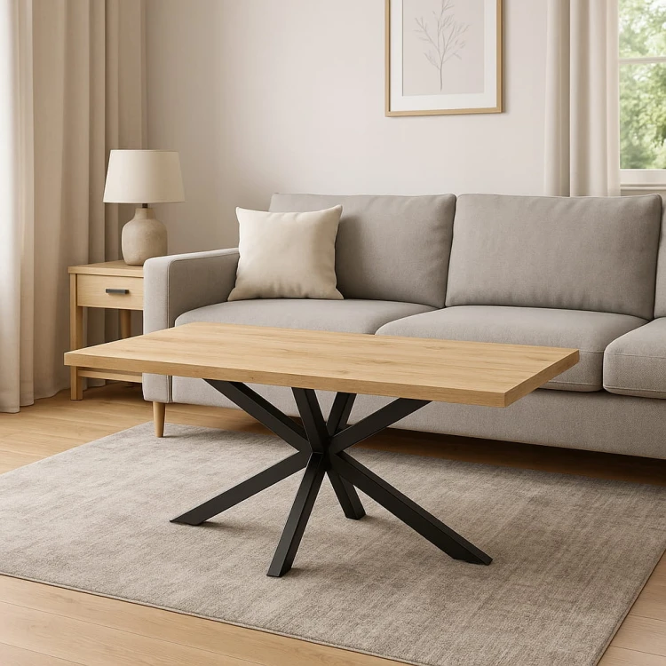 Ława Pająk 65x110 nierozkładana LOFT Dąb Craft PROMOCJA Kod: 6621