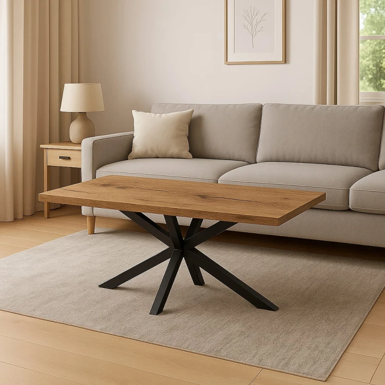 Ława Pająk 65x110 nierozkładana LOFT Dąb Craft PROMOCJA Kod: 6621