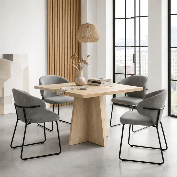 Stół stolik kawowy kwadrat z płyty 60cm Dąb Craft MIX PROMOCJA Kod: 5547