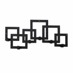 Wieszak na ubrania 53,5cm x 25cm Metal Czarny PROMOCJA I ArtDHome