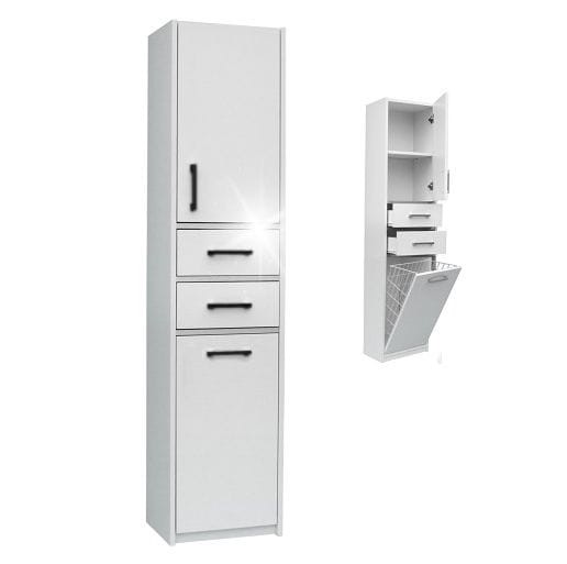 Szafka łazienkowa z koszem szer. 30cm