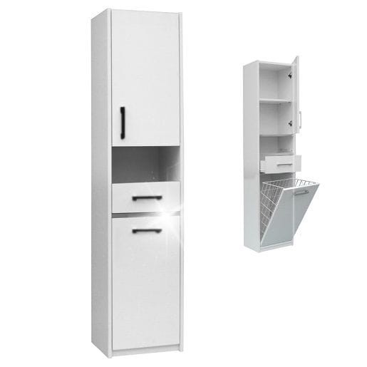 Szafka łazienkowa z koszem szer. 40cm