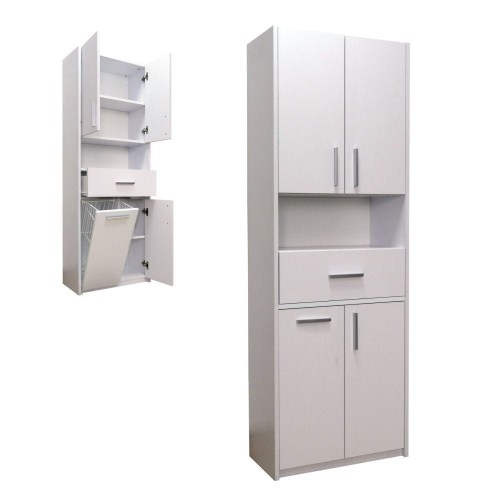 Szafka łazienkowa z koszem szer. 60cm