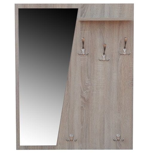 Wieszak z lustrem szer. 80cm