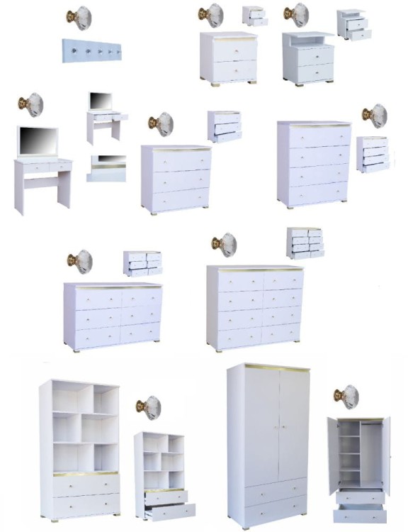 Komoda Glamour szer. 70cm