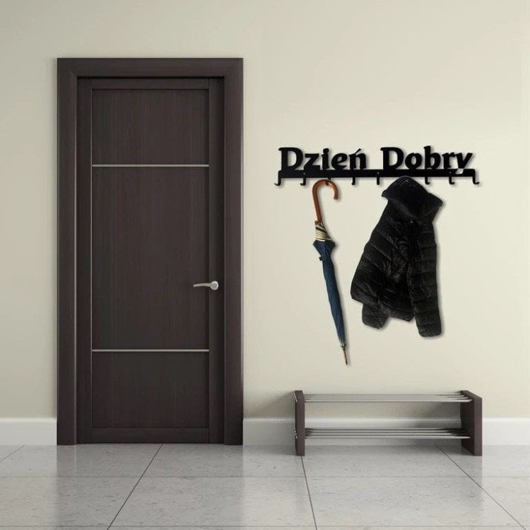 Wieszak DZIEŃ DOBRY 80cm