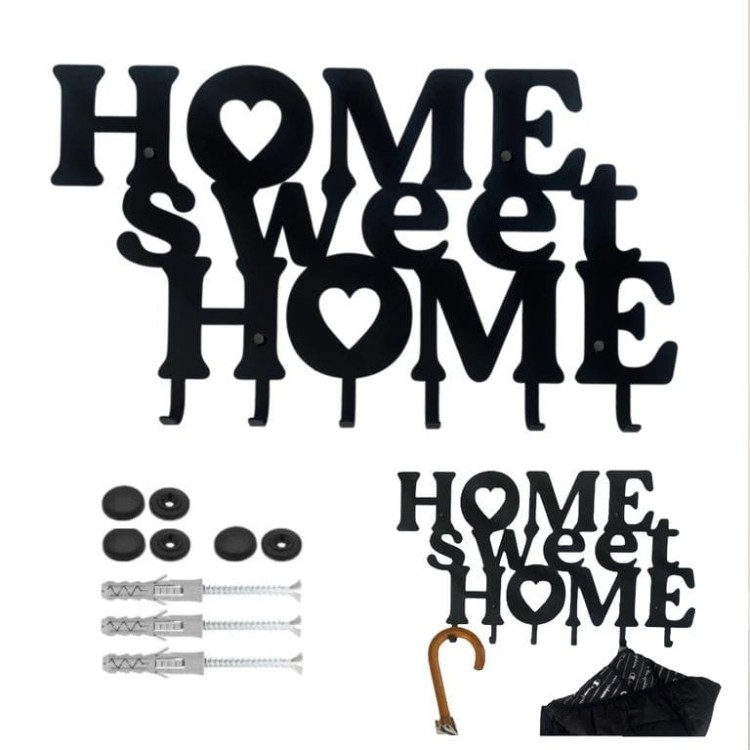 Wieszak HOME SWEET HOME 62,5cm