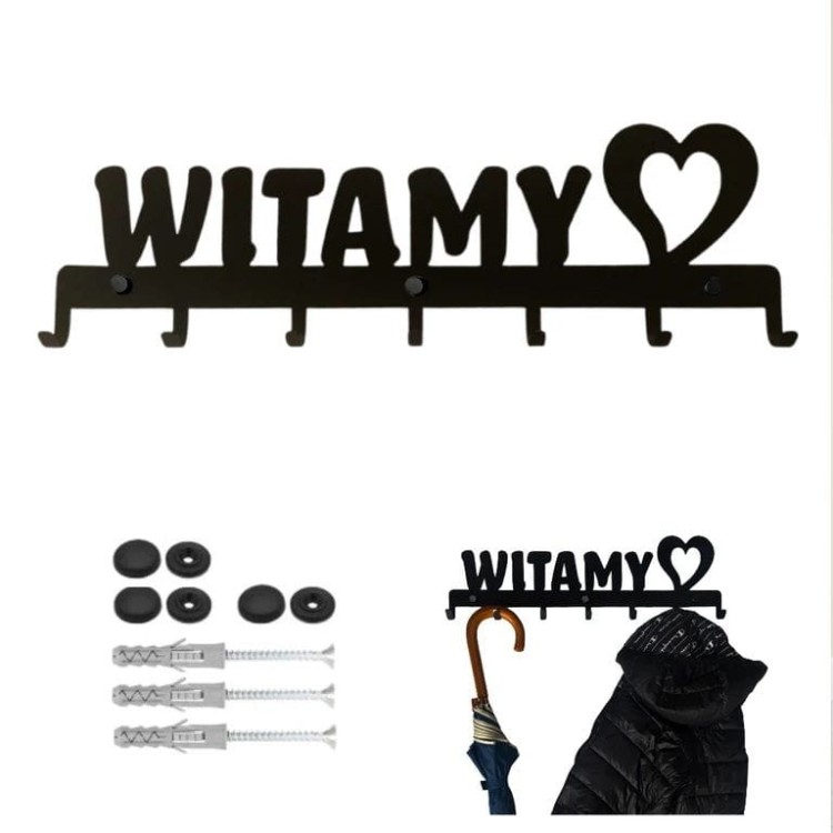 Wieszak WITAMY 57cm