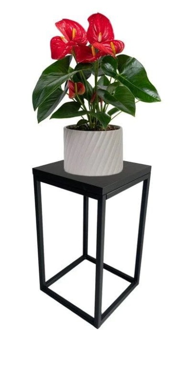 Kwietnik czarny wys. 42cm