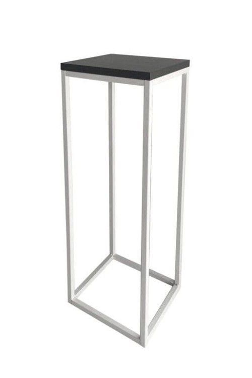 Kwietnik biały wys. 72cm