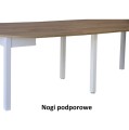 Nr.19 Stół rozsuwany 80x80/230cm blat grub. 18mm (Mix kolorów)