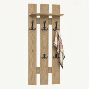 Wieszak ścienny 60 cm na ubrania, do przedpokoju | ArtD Home