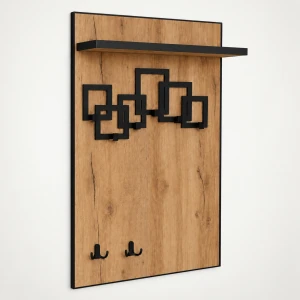Wieszak ścienny 60 cm na ubrania, do przedpokoju | ArtD Home