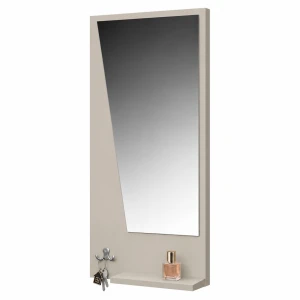 Lustro wiszące 45 cm z półką | ArtD Home
