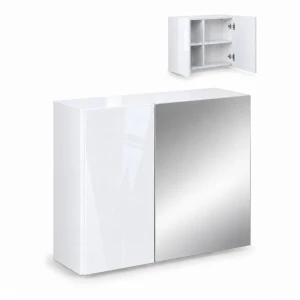 Szafka łazienkowa wisząca 60 cm, wysoki połysk | ArtD Home