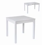 Stół 70x80/120 cm prostokątny rozkładany, blat 1,8 cm, nogi Drewniane „ Kwadratowe ” I ArtDHome