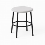 Taboret kuchenny 34 cm okrągły nogi Metalowe I ArtDHome