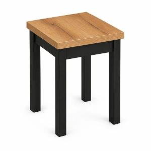 Taboret PROSTY 30 cm – drewniane siedzisko na drewnianych nogach | ArtD Home