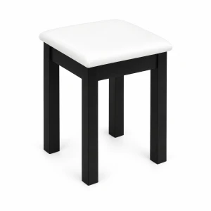 Taboret PROSTY 30 cm –siedzisko na drewnianych nogach | ArtD Home