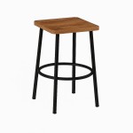Taboret kuchenny 30 cm nogi Metalowe I ArtDHome