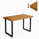 Stół 60x100 cm prostokątny nierozkładany, nogi Metalowe „ U ” I ArtDHome