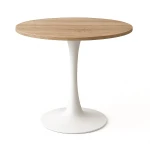 Stolik 60 cm okrągły, restauracja, kawiarnia, bar, blat 1,8 cm, noga Metal I ArtDHome