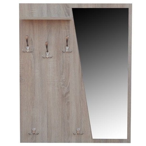 Wieszak z lustrem szer. 80cm