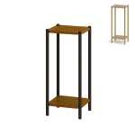 Kwietnik 25x25 cm kwadratowy wysokość 55 cm nogi Metalowe I ArtDHome