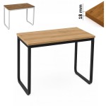 Biurko komputerowe 90 cm gamingowe LOFT I ArtDHome