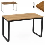 Biurko komputerowe 120 cm gamingowe LOFT I ArtDHome