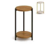 Kwietnik 28 cm okrągły wysokość 65 cm nogi Metalowe I ArtDHome