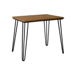 Stół 60x80 cm prostokątny nierozkładany, blat 3,6 cm, nogi Metalowe „ Hairpin legs ” I ArtDHome